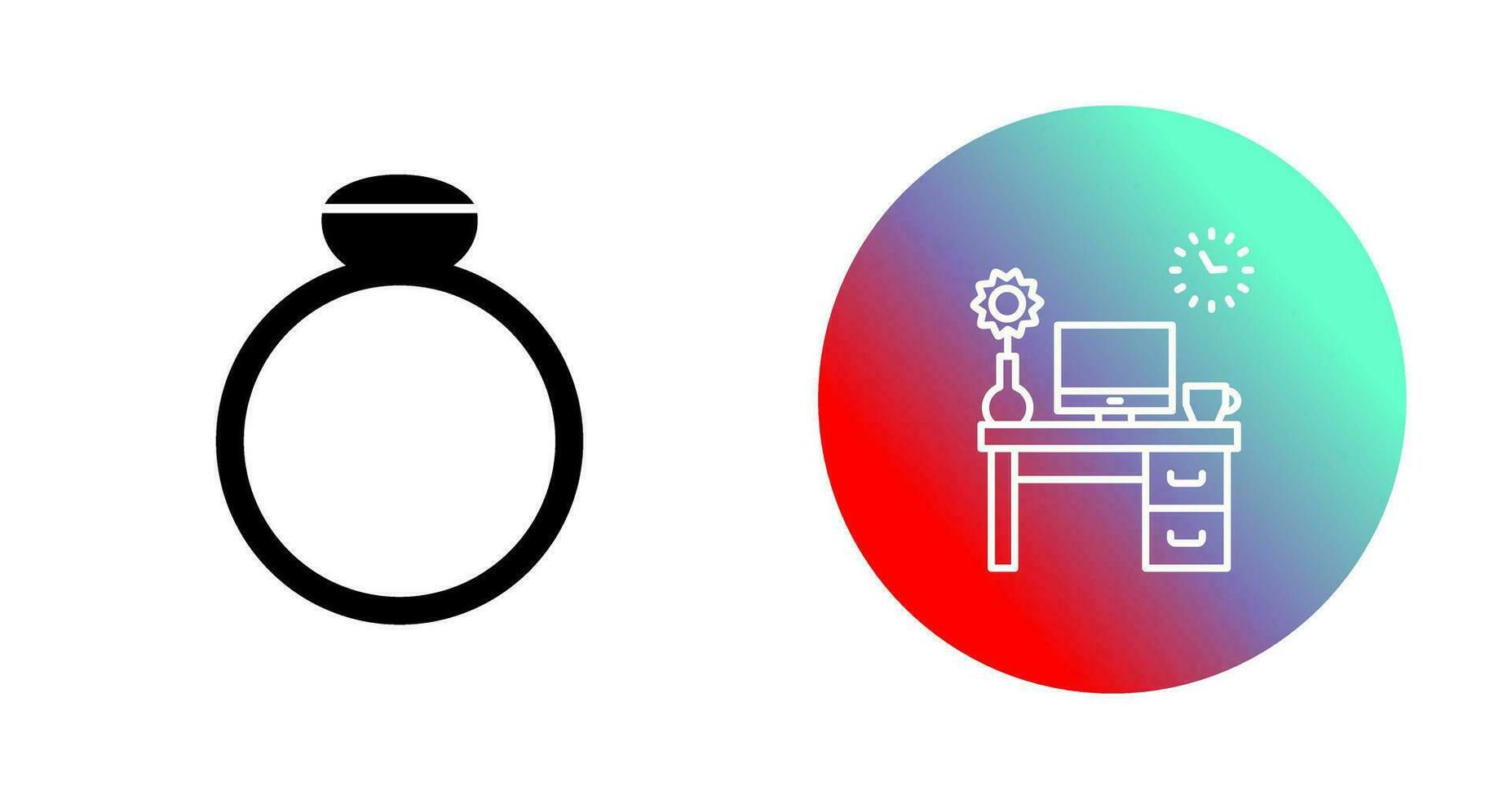 Work Table Vector Icon