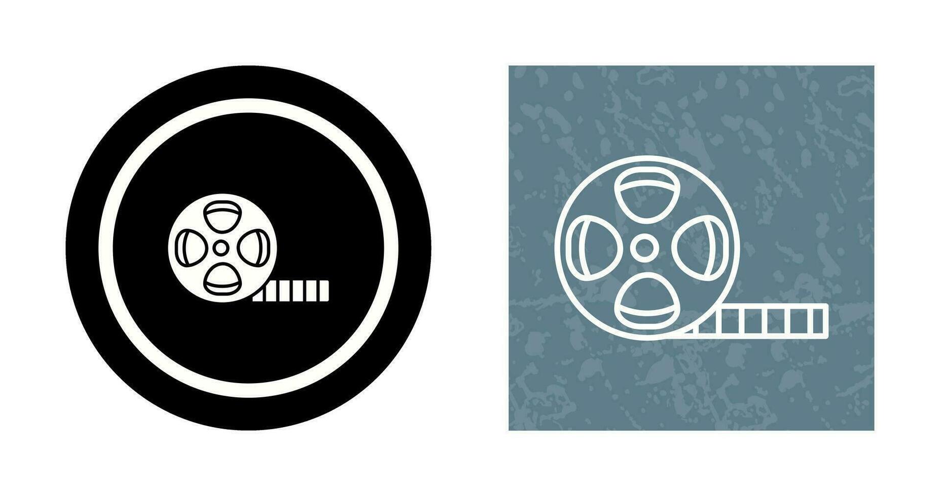 Film Reel Vector Icon