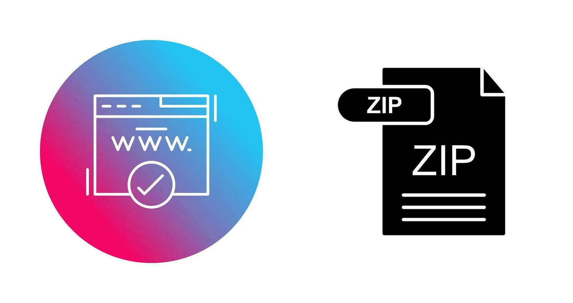 Domain Vector Icon