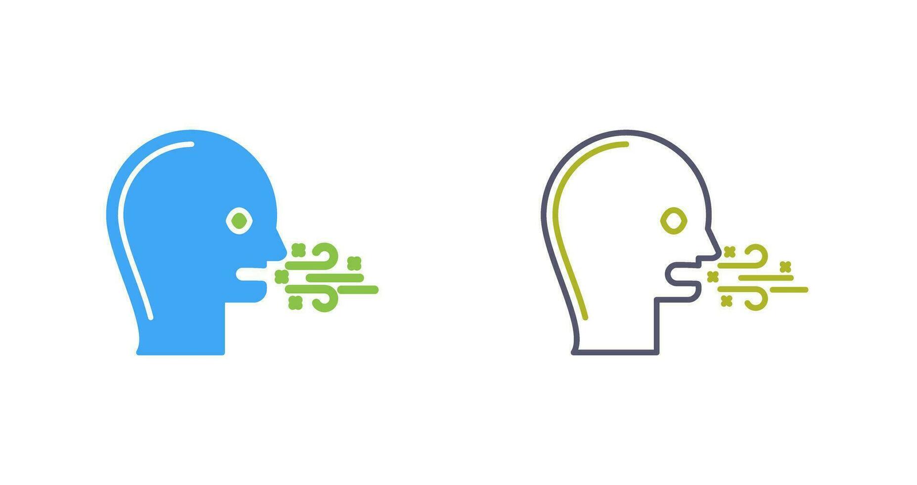 Bad Breath Vector Icon