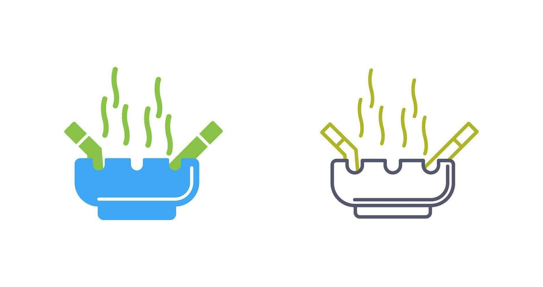 Ashtray Vector Icon