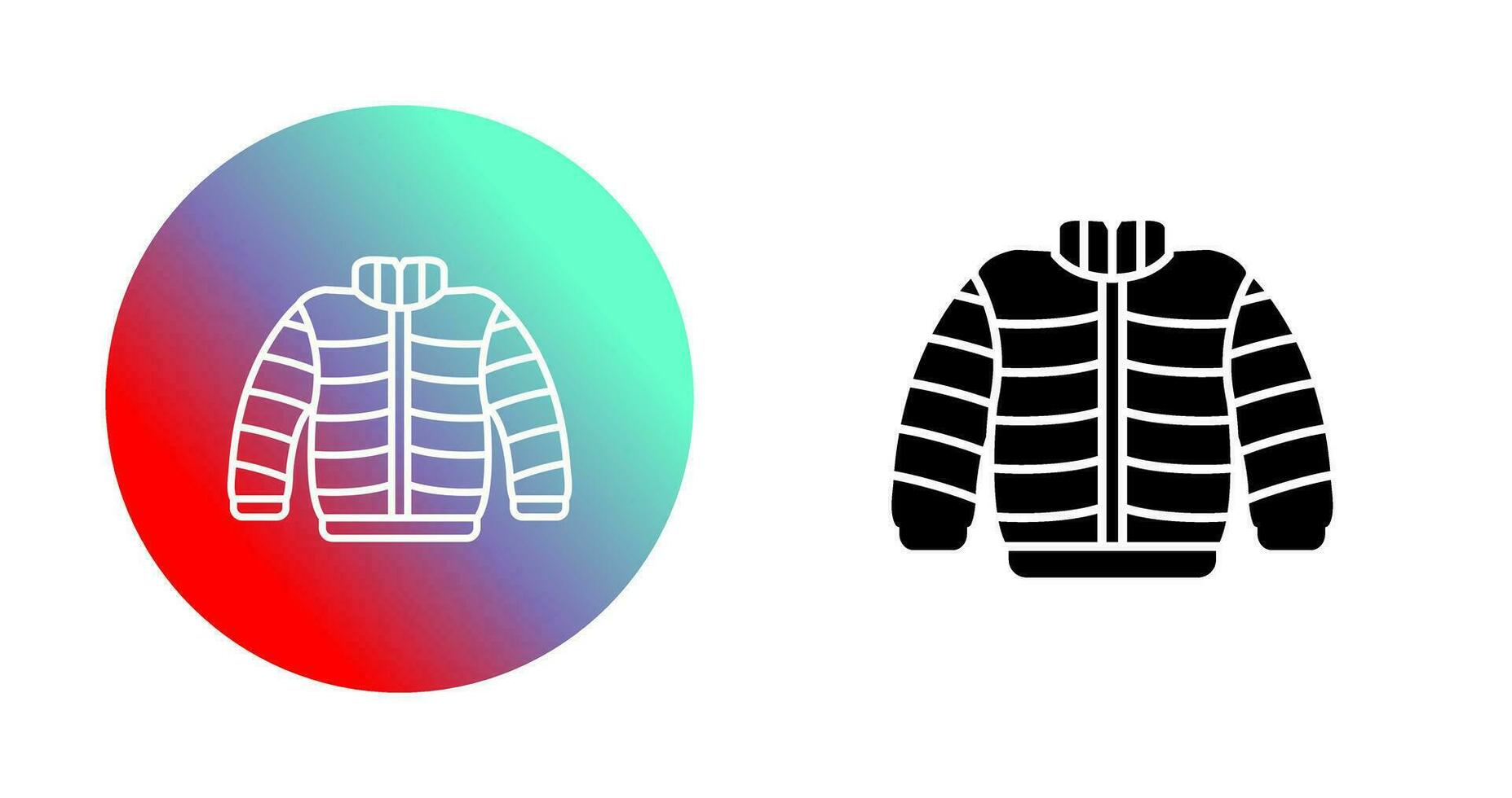 icono de vector de ropa de invierno