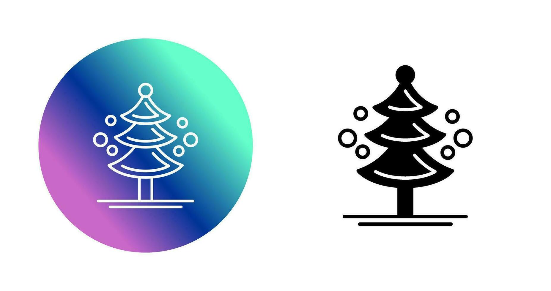 Pine Tree Vector Icon
