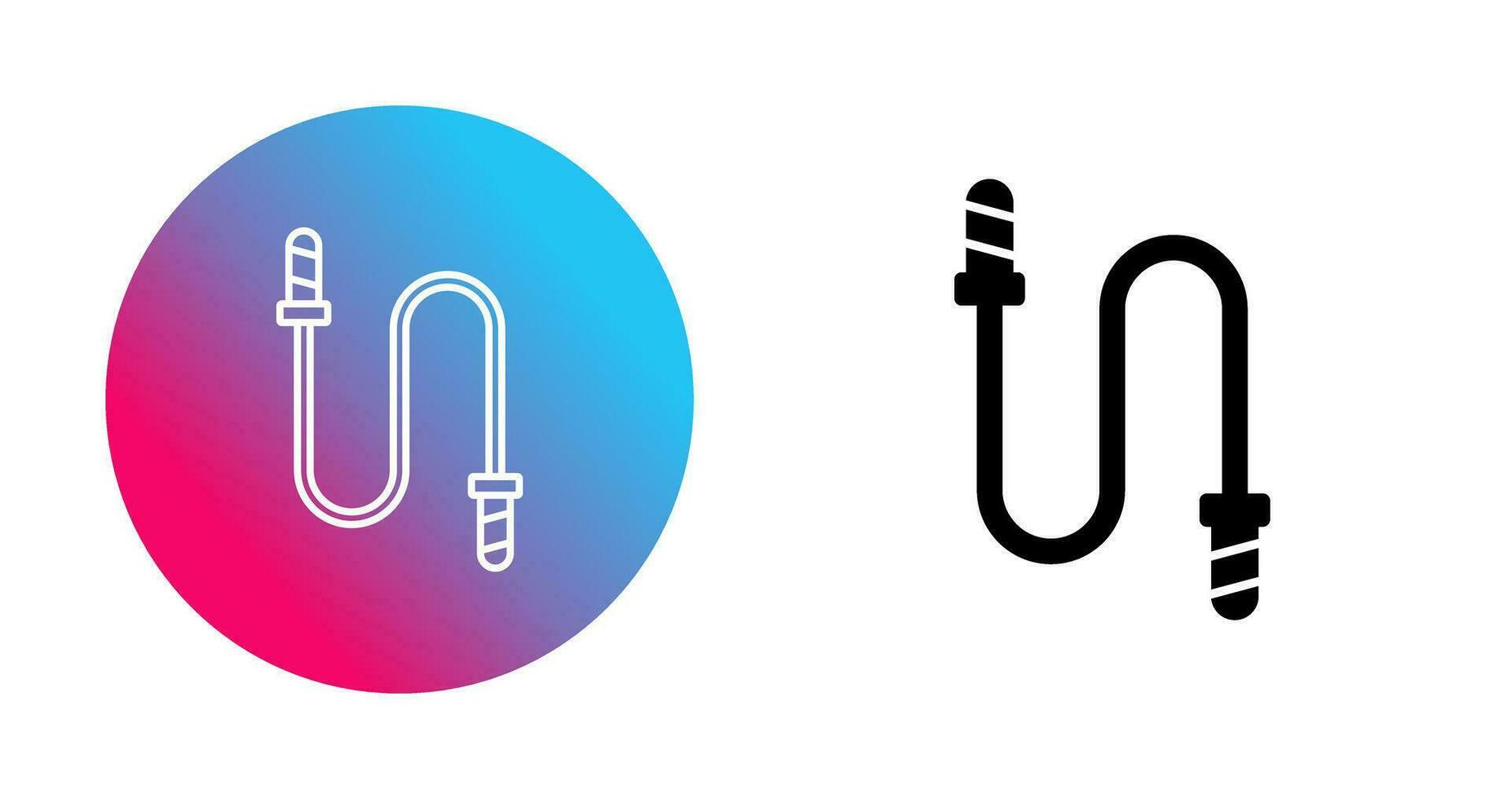 Jumping Rope Vector Icon