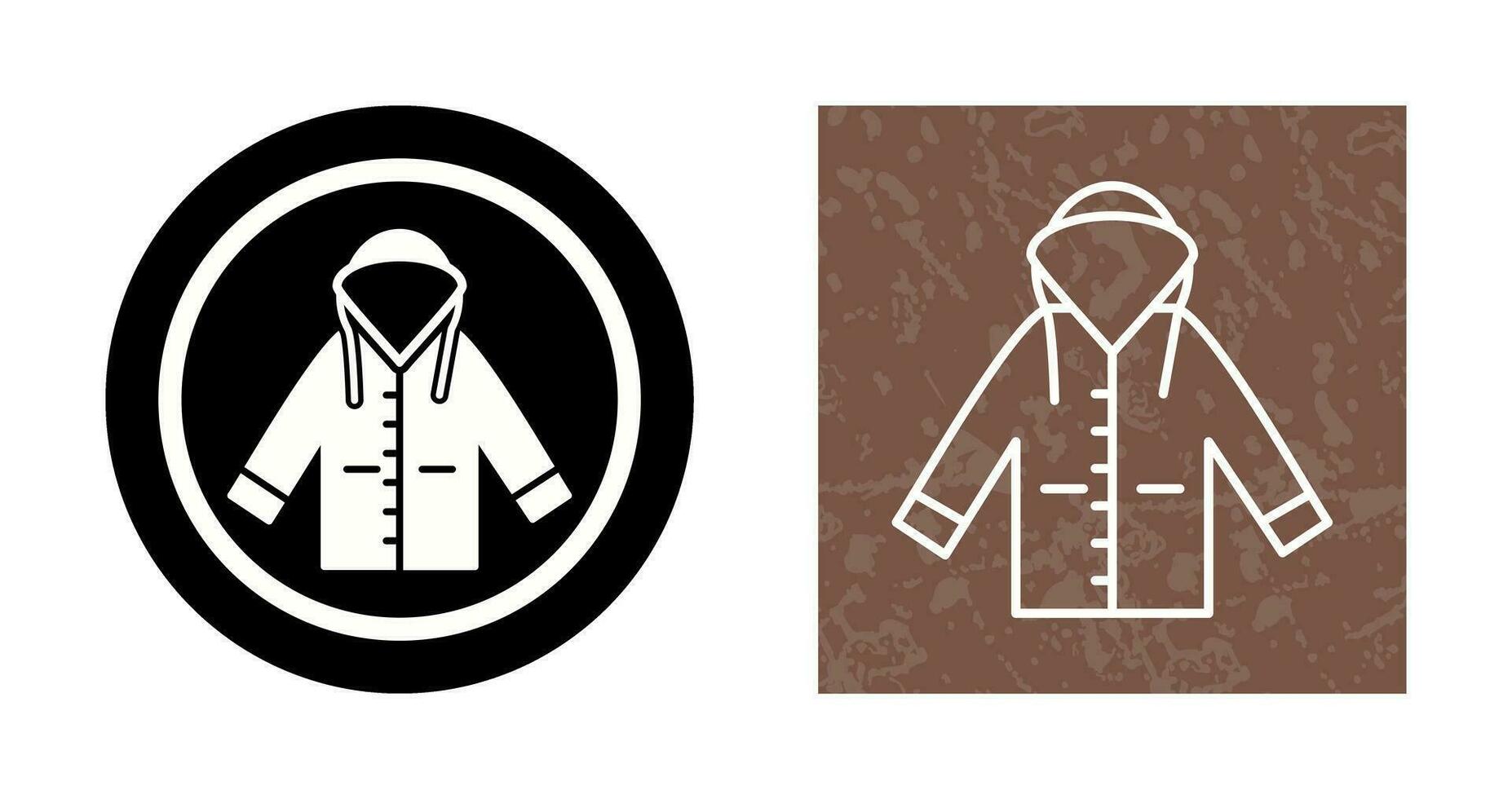 Raincoat Vector Icon