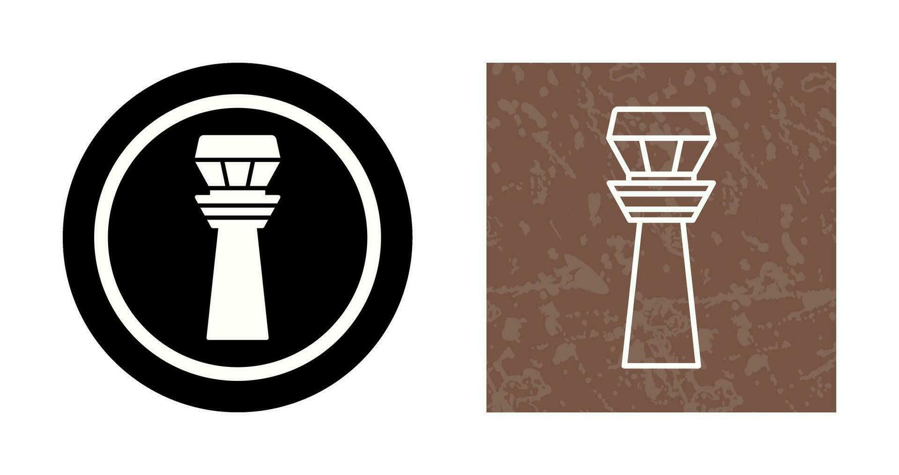 Control Tower Vector Icon