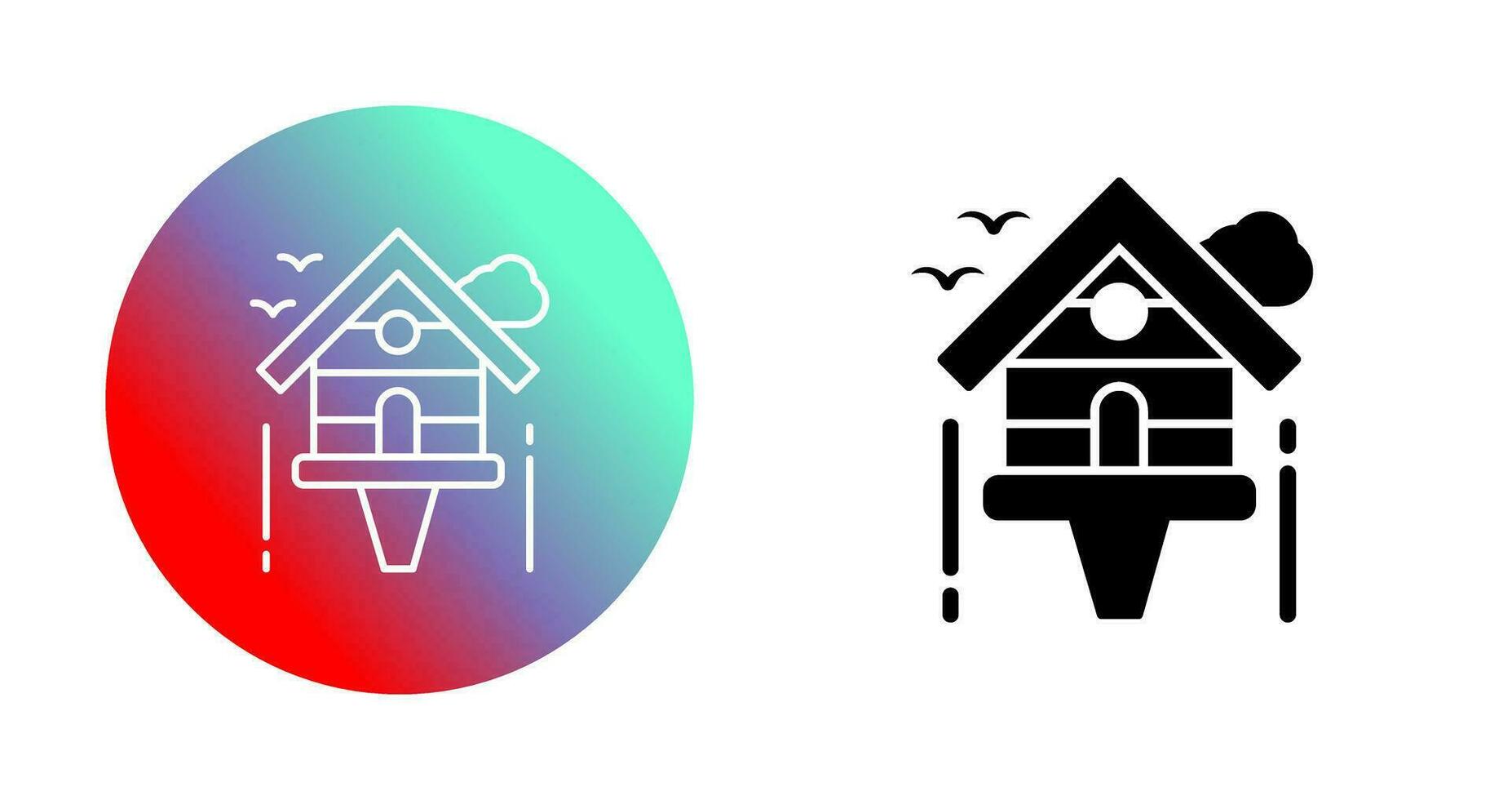 Birdhouse Vector Icon