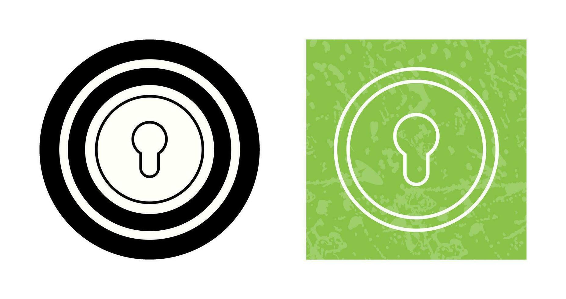 Key Hole Vector Icon