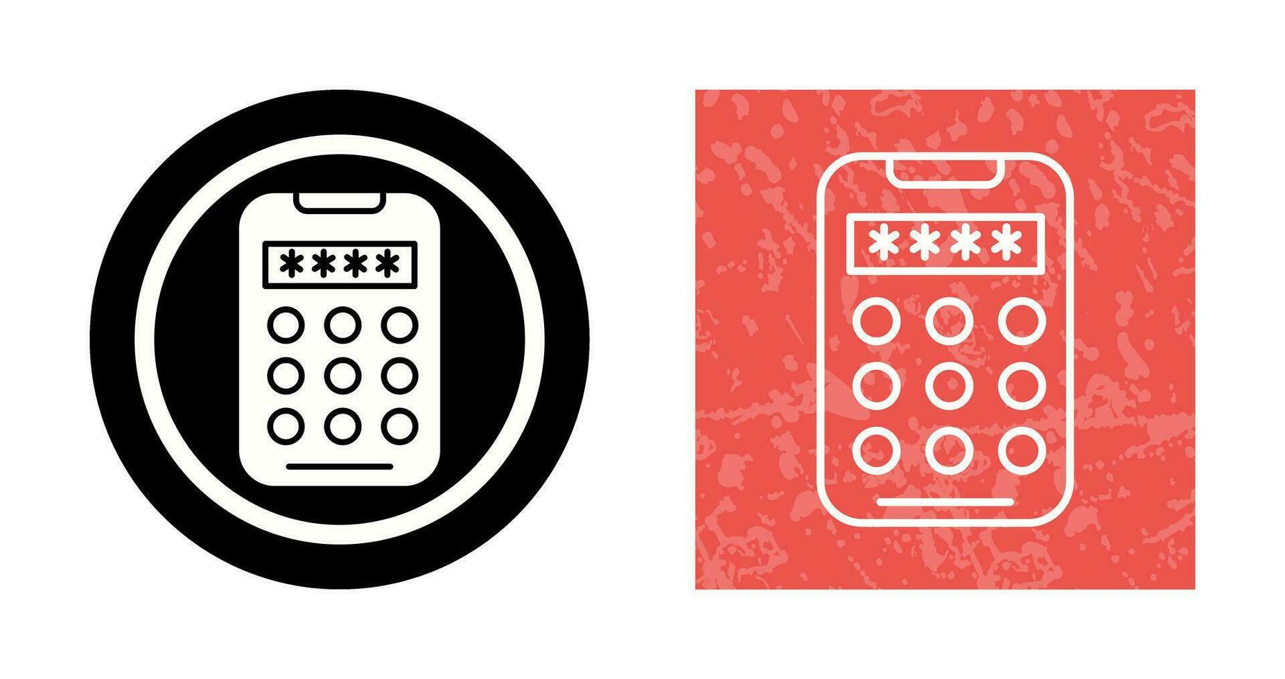 Pin Code Vector Icon