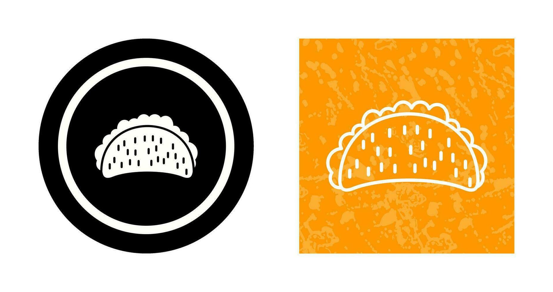 icono de vector de tacos