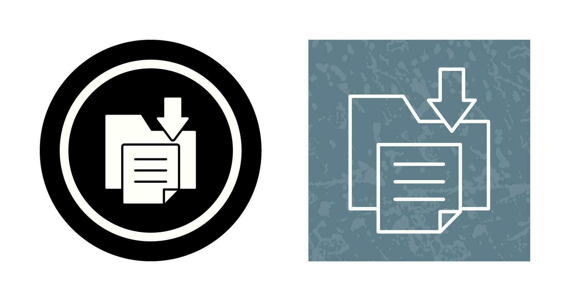 icono de vector de almacenamiento de archivos