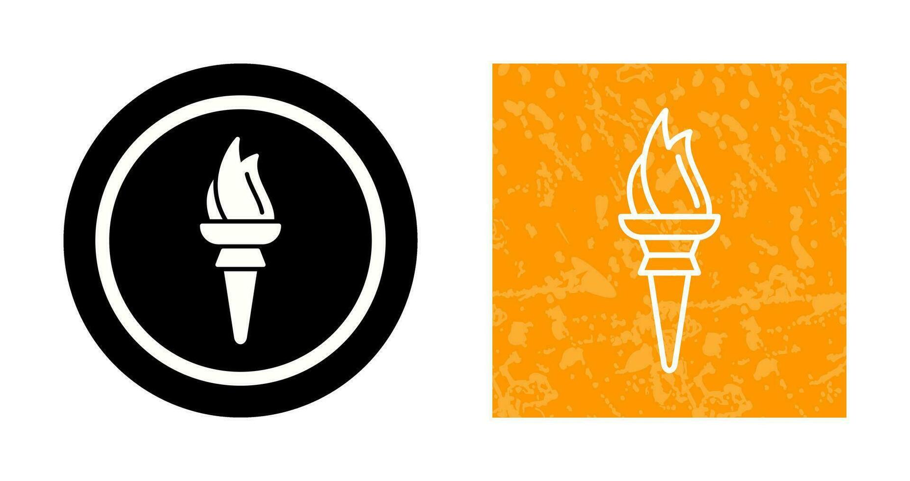 Torch Vector Icon