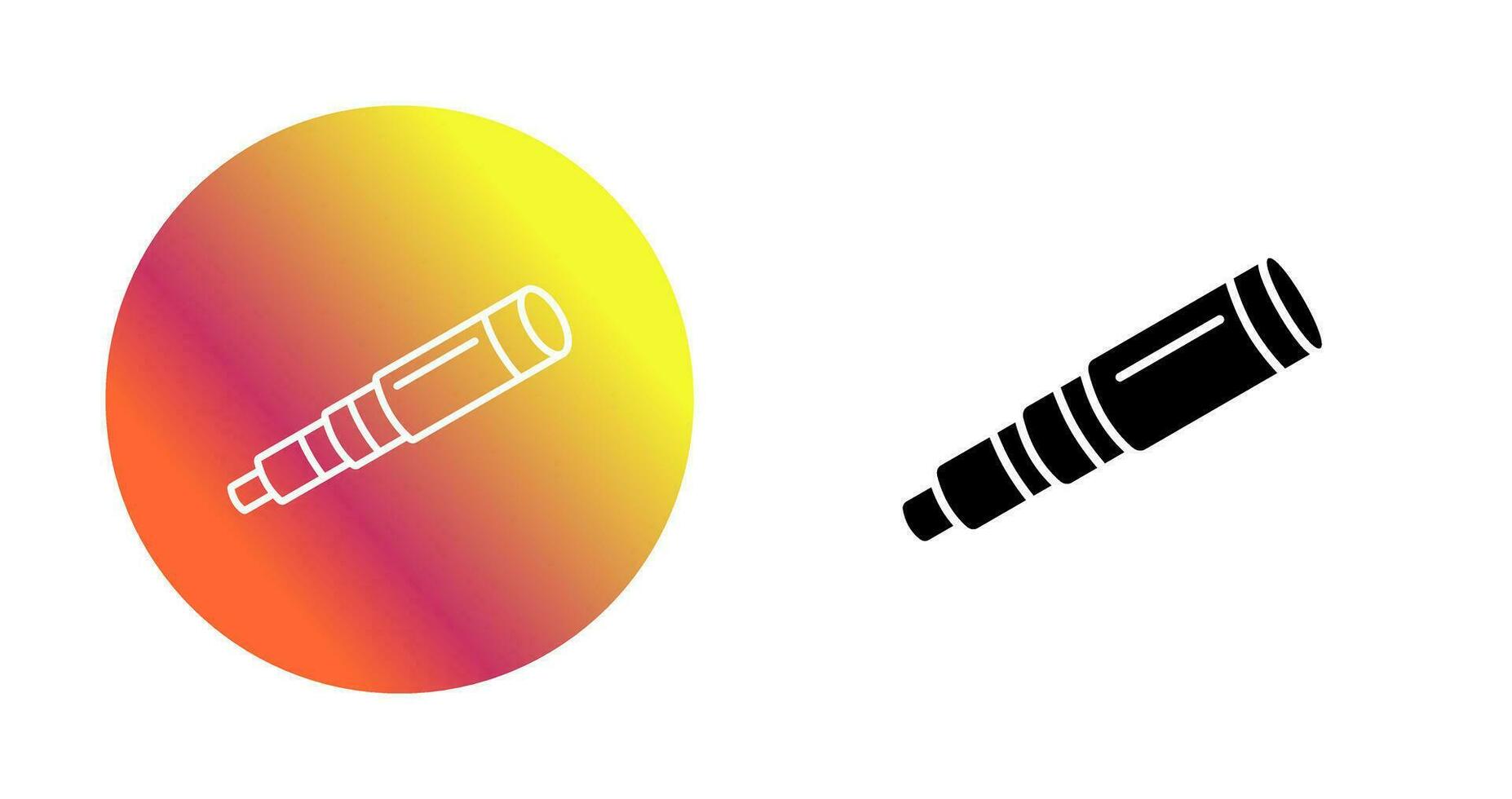 Binocular Vector Icon