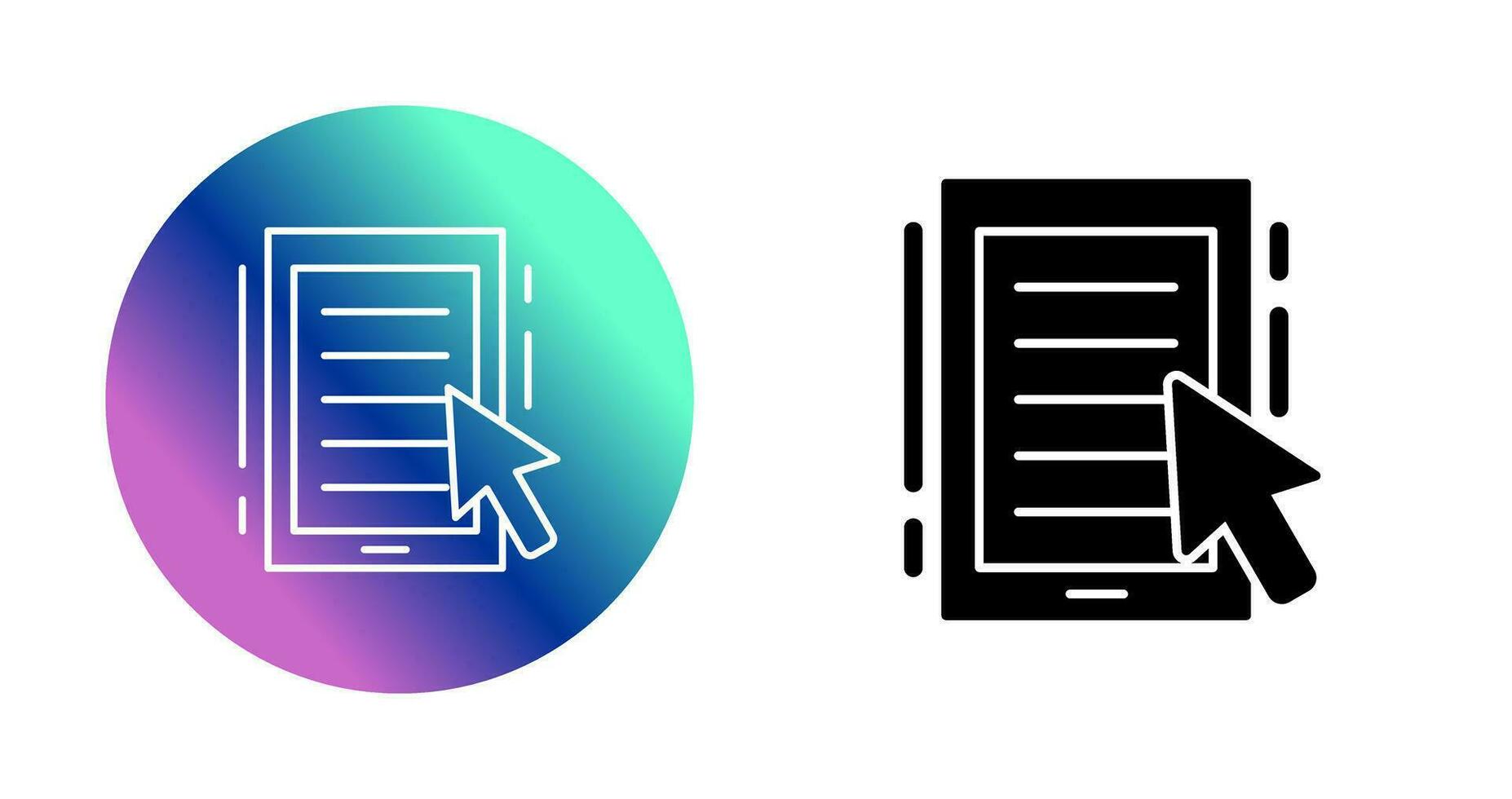 Ebook Vector Icon