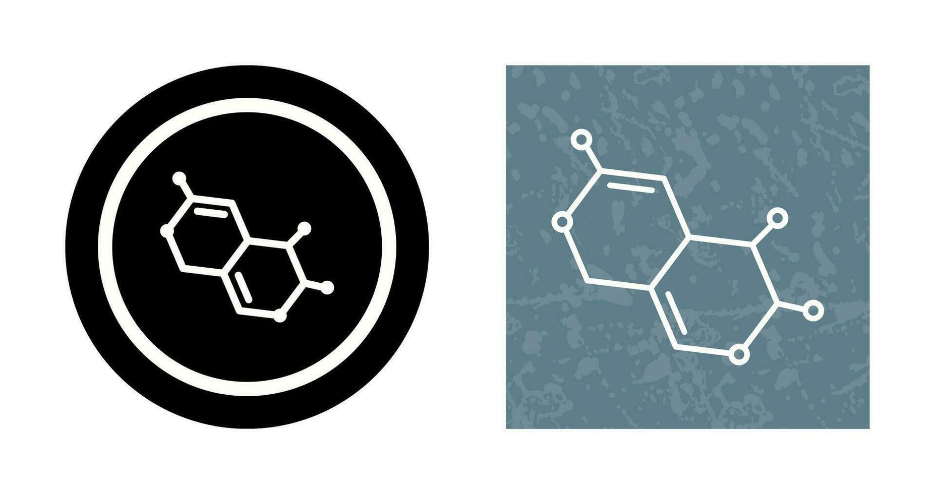 icono de vector de molécula