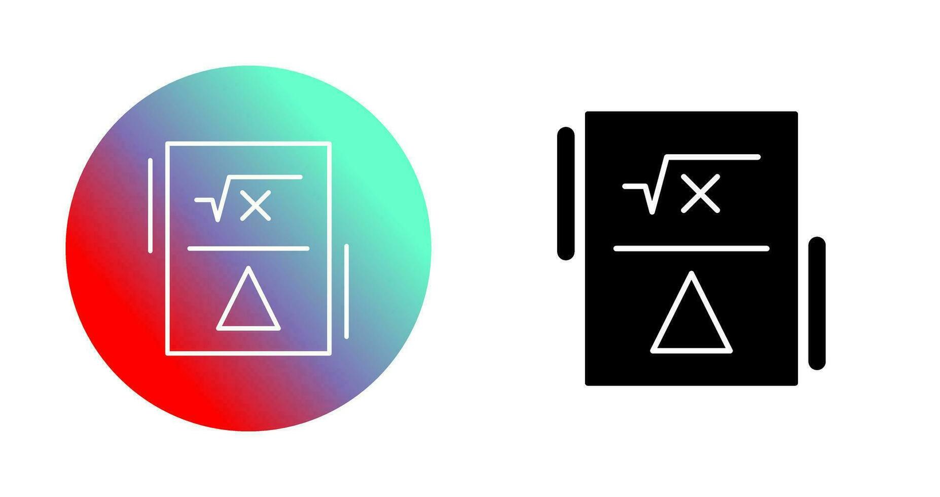 Formula Vector Icon