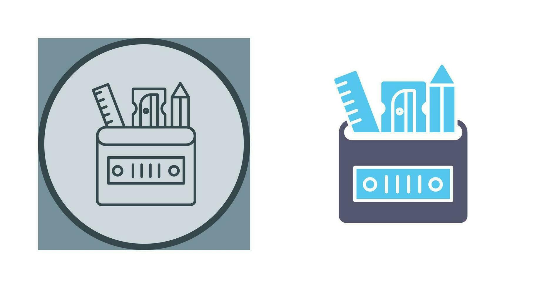 Stationery Vector Icon