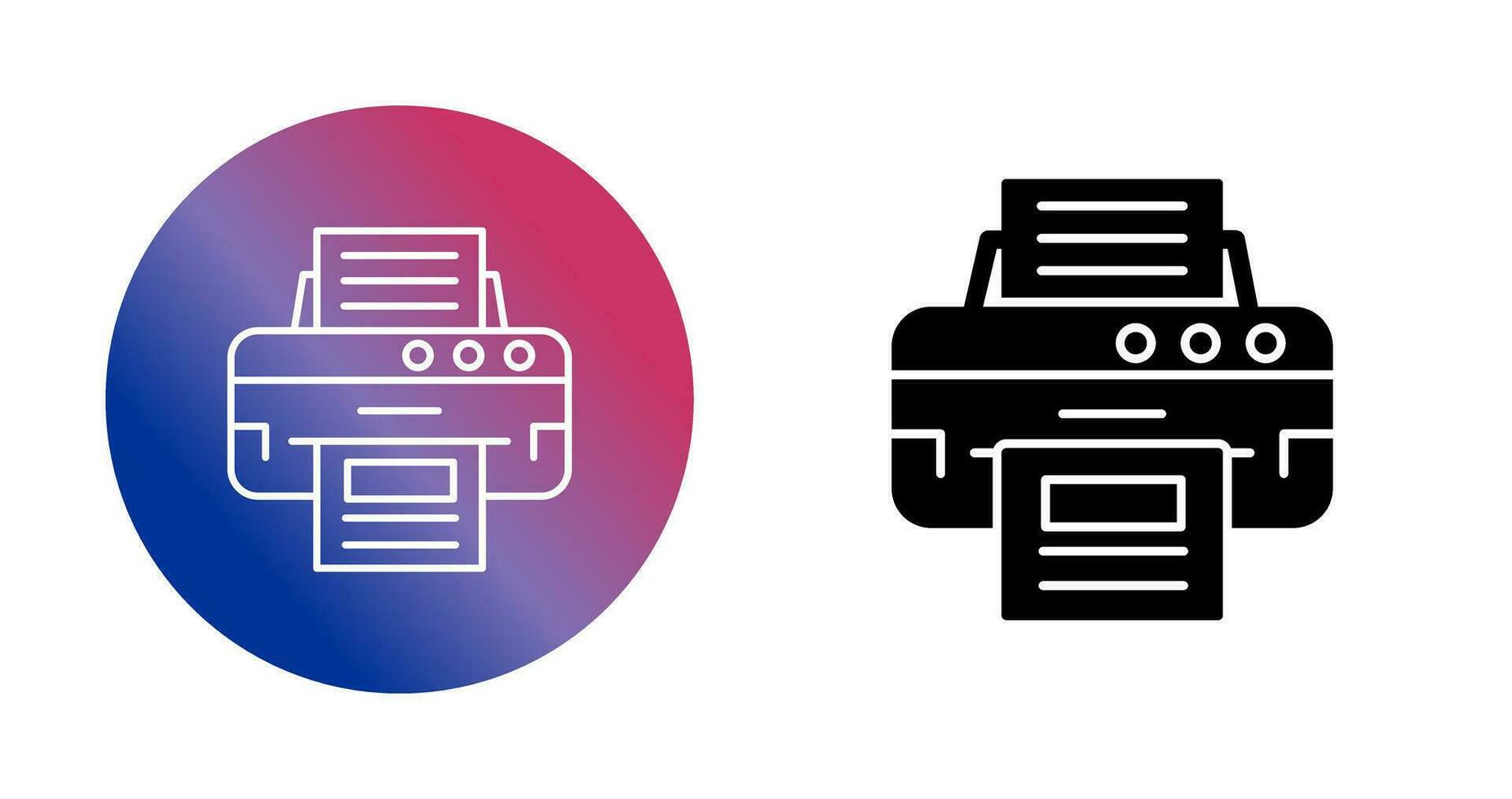 Printer Vector Icon