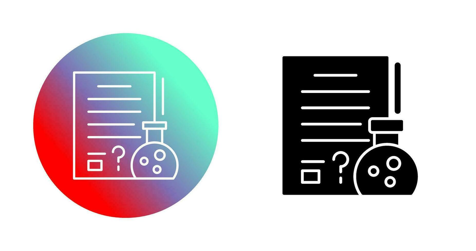 Hypothsis Vector Icon