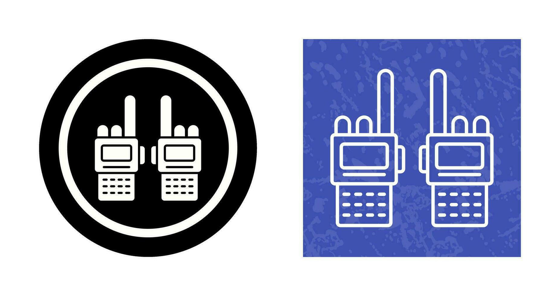 Walkie Talkie Vector Icon