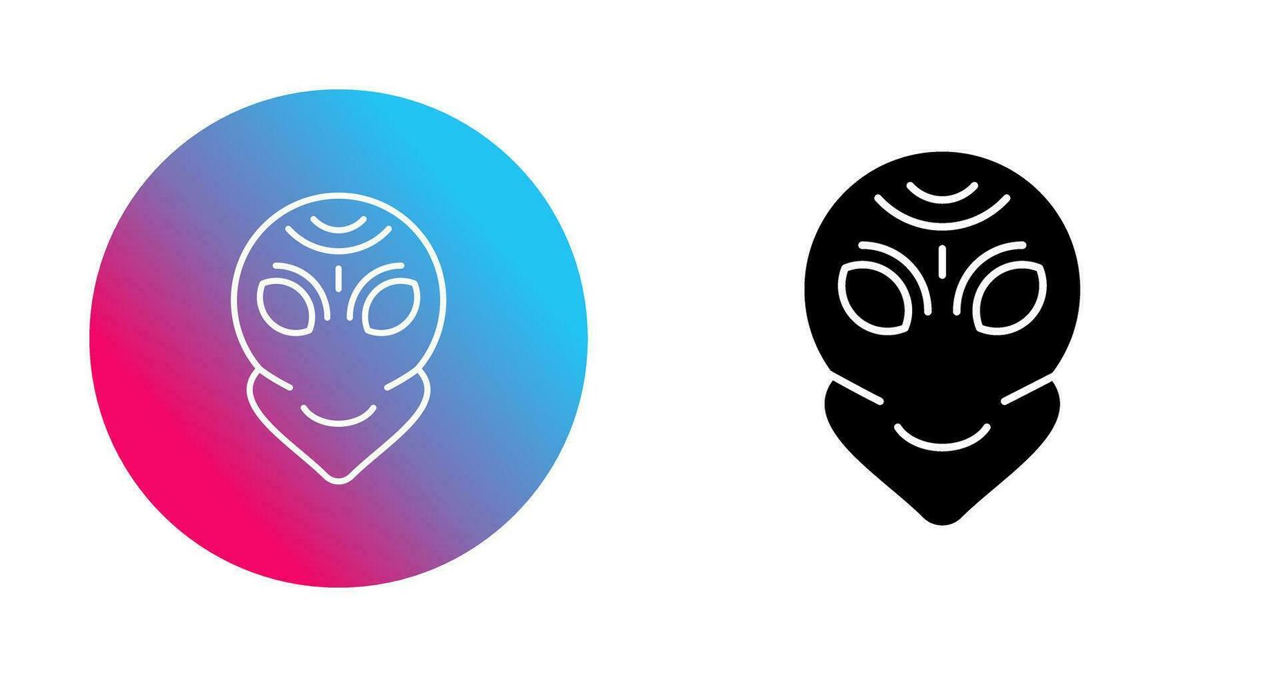Alien Vector Icon