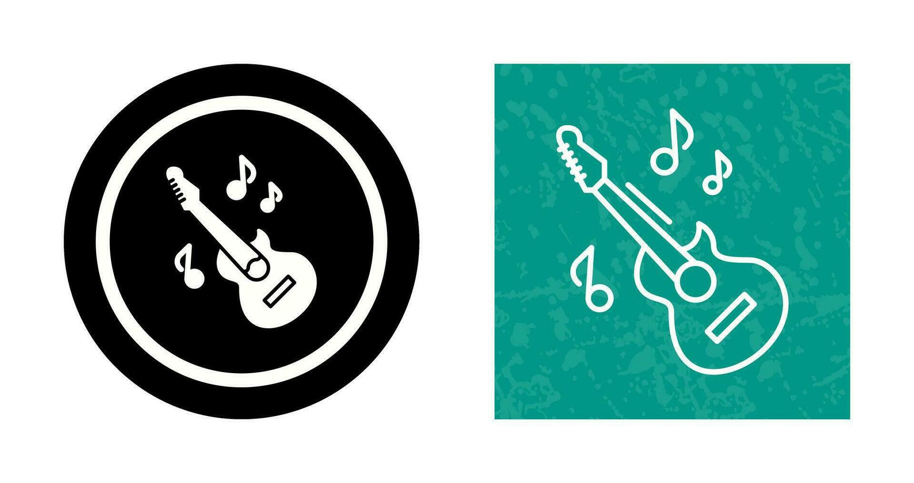 icono de vector de guitarra