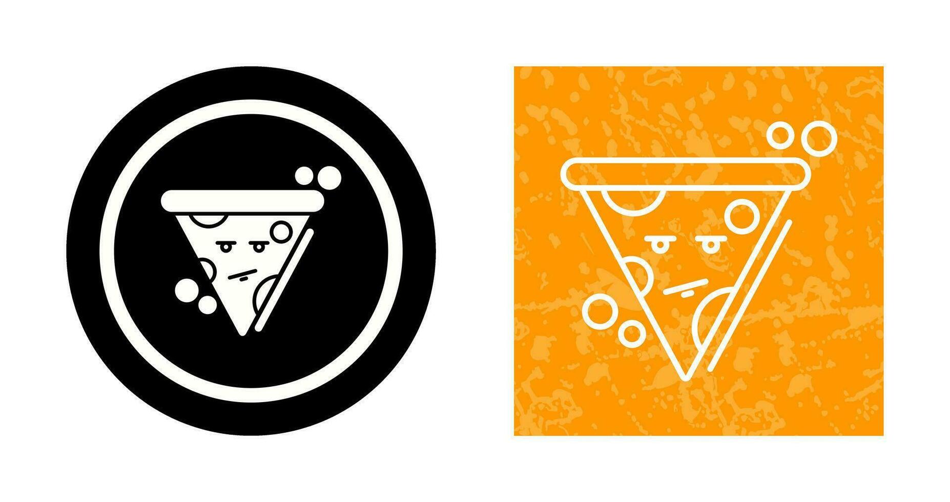 icono de vector de pizza