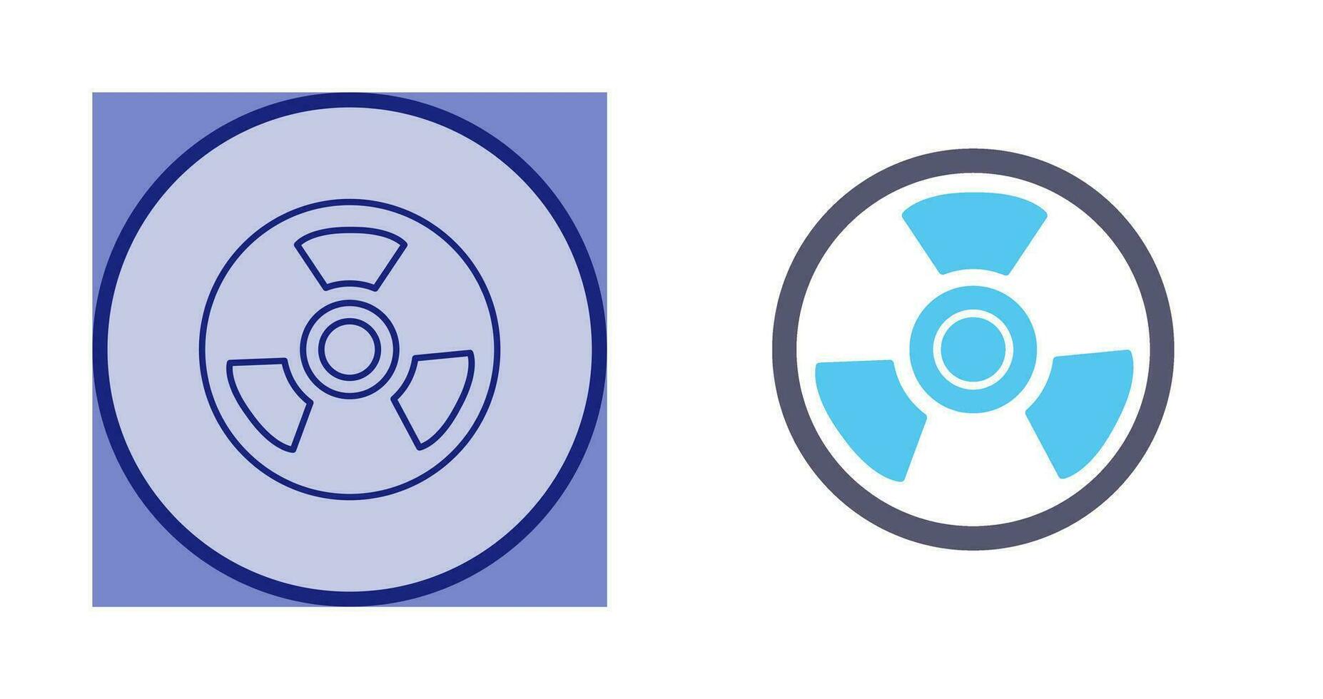 Nuclear Vector Icon