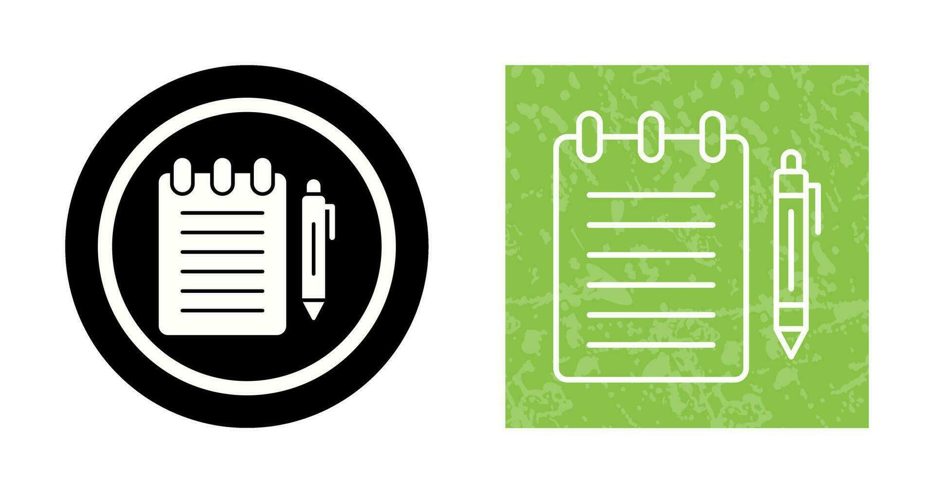 Notepad Vector Icon