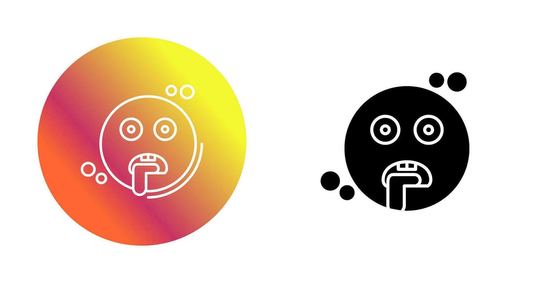 Drooling Vector Icon