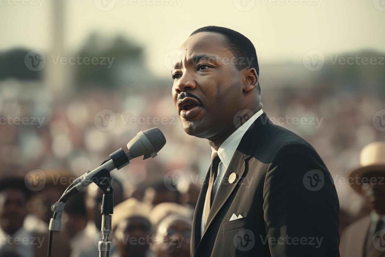 Martin Luther King Jr I Have a Dream Speech, ai generative 33692395 Stock Photo at Vecteezy