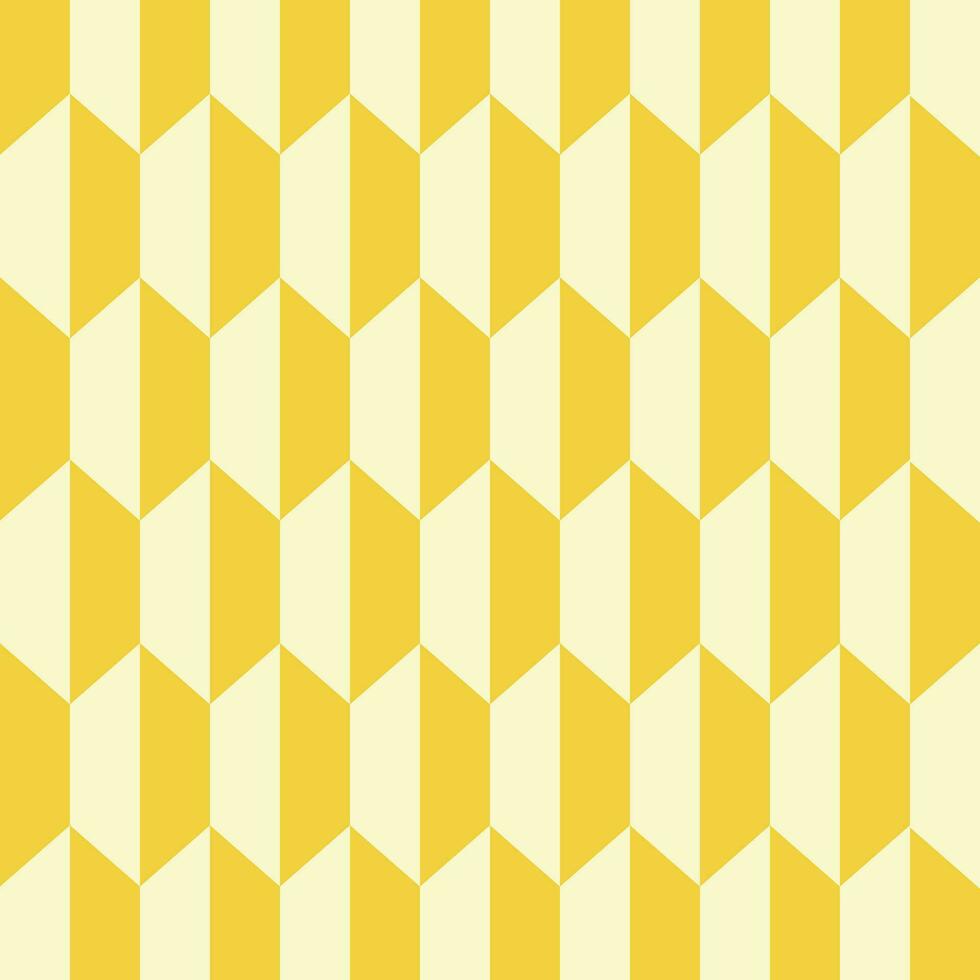 Yellow hexagon seamless background use for background design, print, social networks, packaging, textile, web, cover, banner and etc. vector