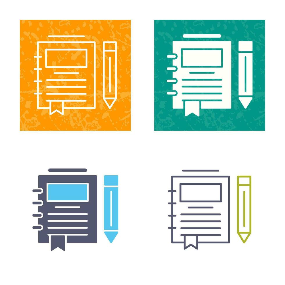 Journal Vector Icon