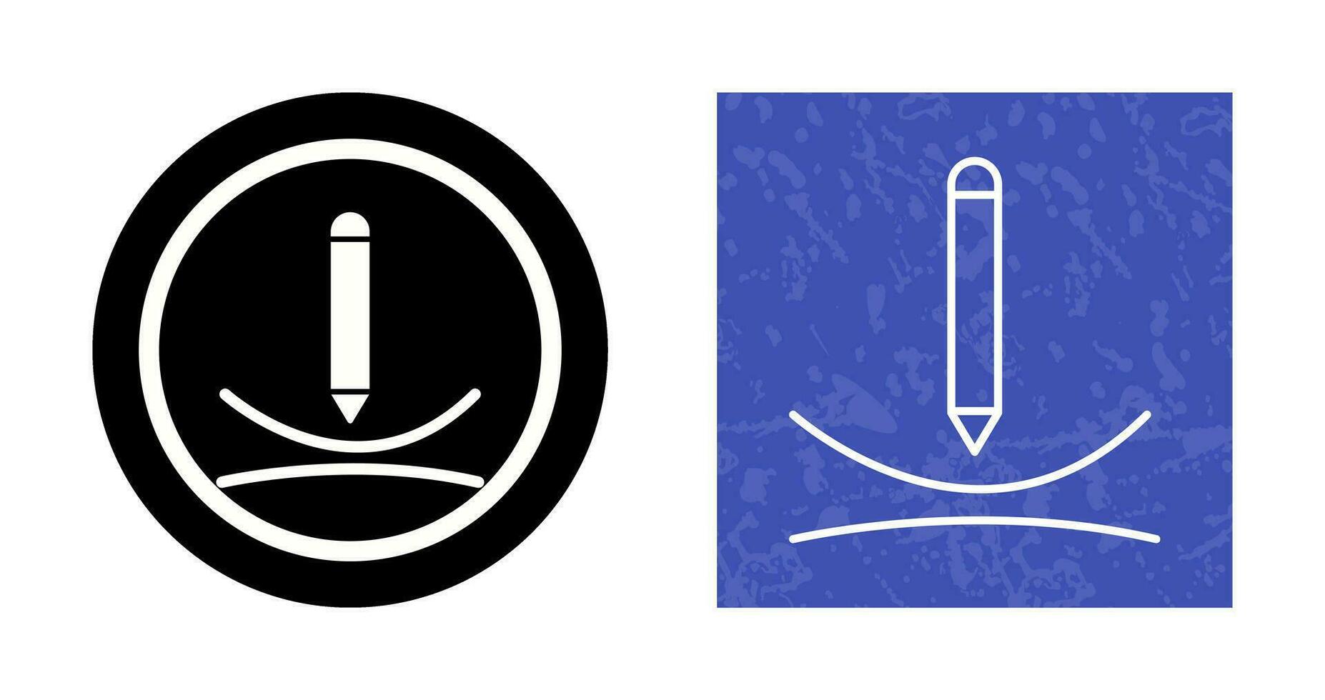 Draw Curve Vector Icon