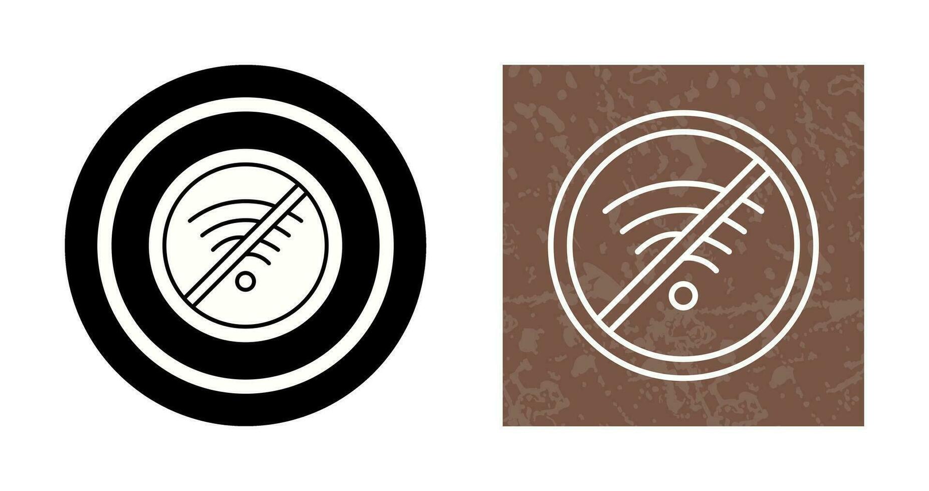 No Wifi Vector Icon