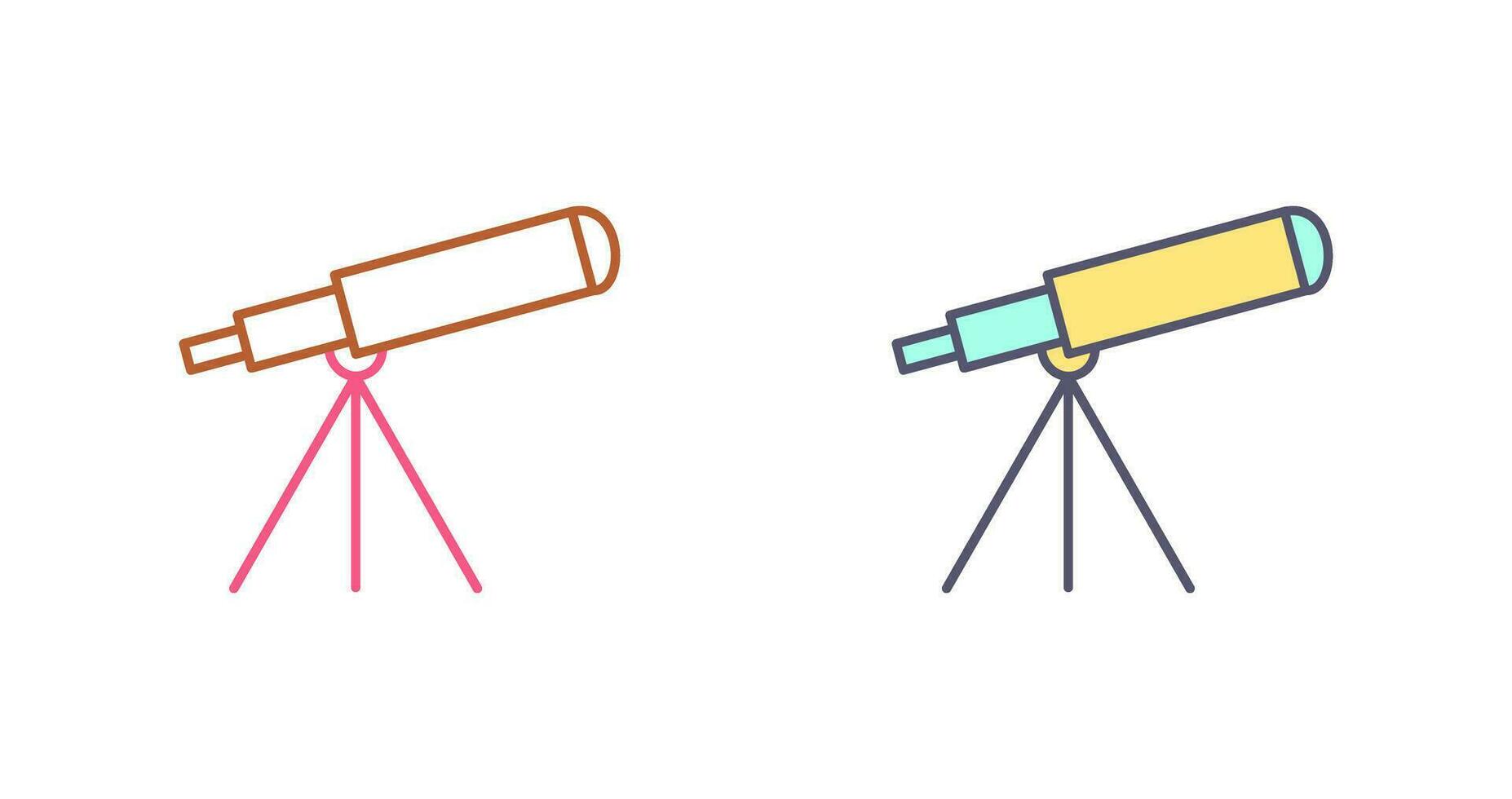 Telescope Vector Icon