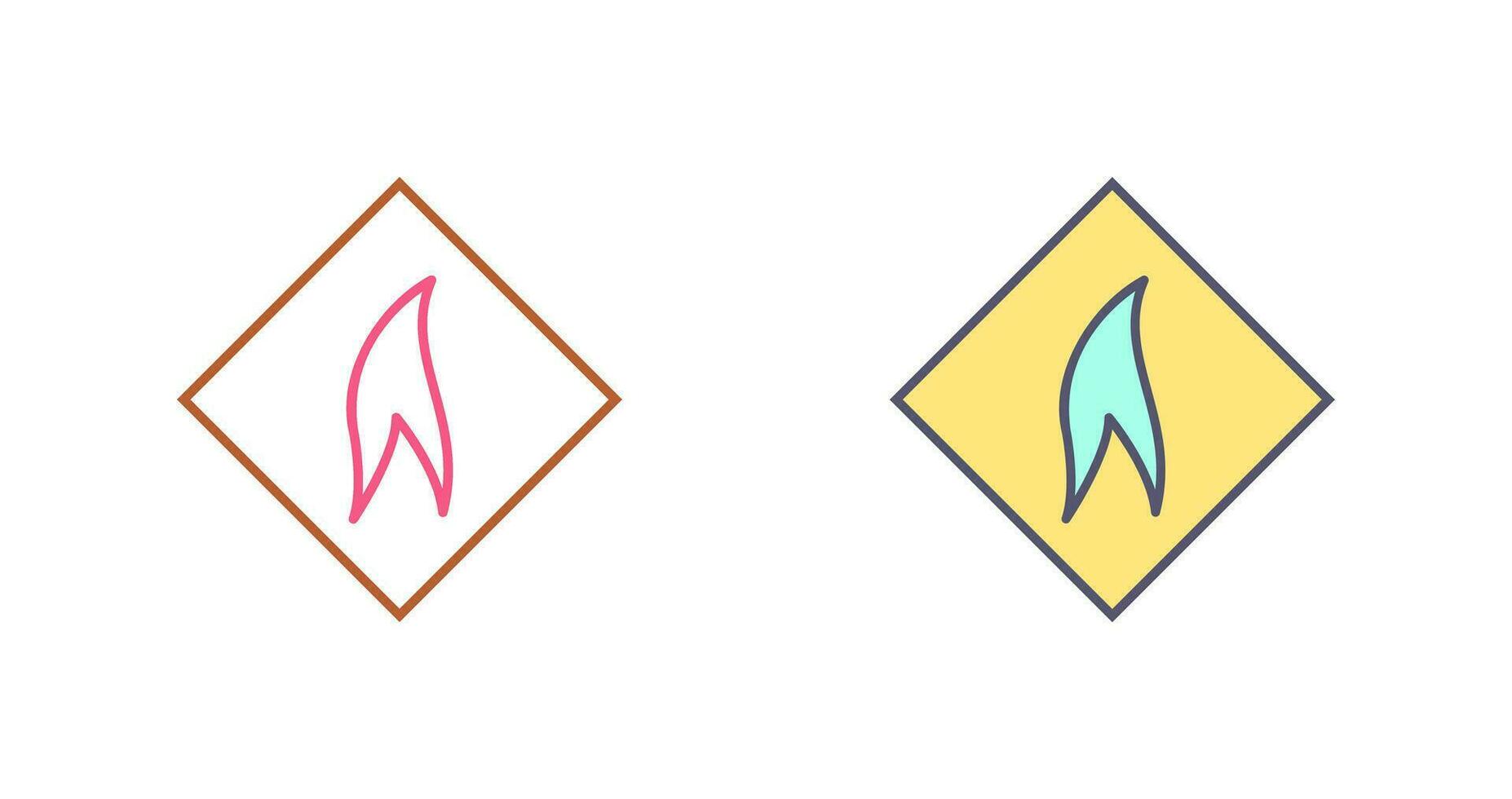 Flammable Material Vector Icon