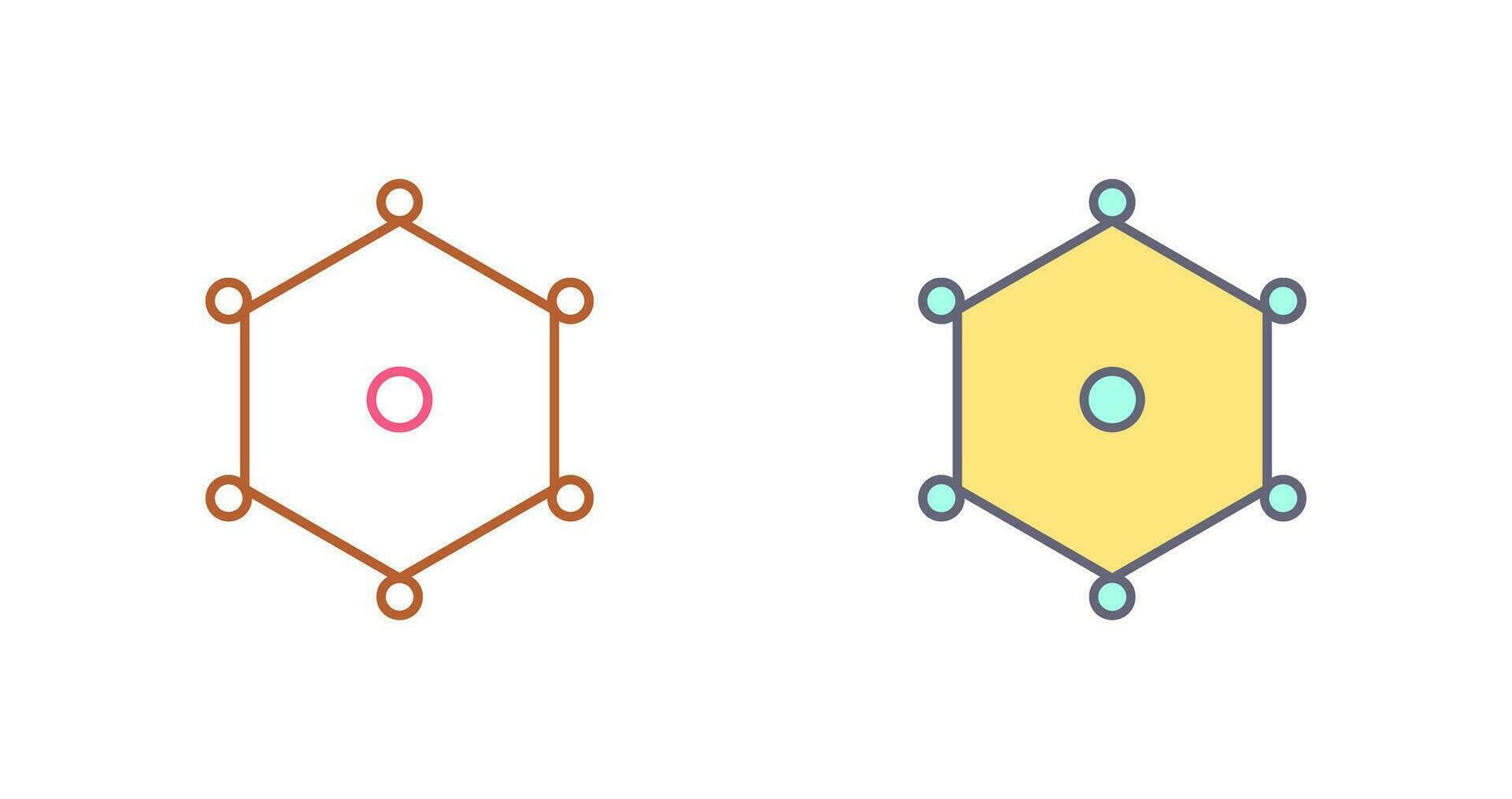 Unique Nodes Vector Icon