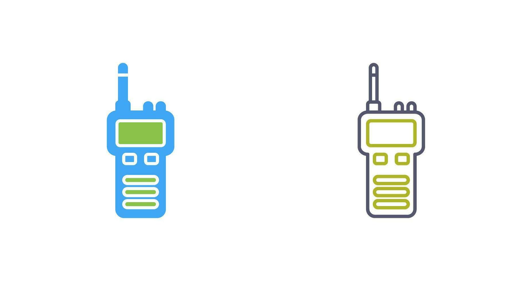 Walki Talkie Vector Icon