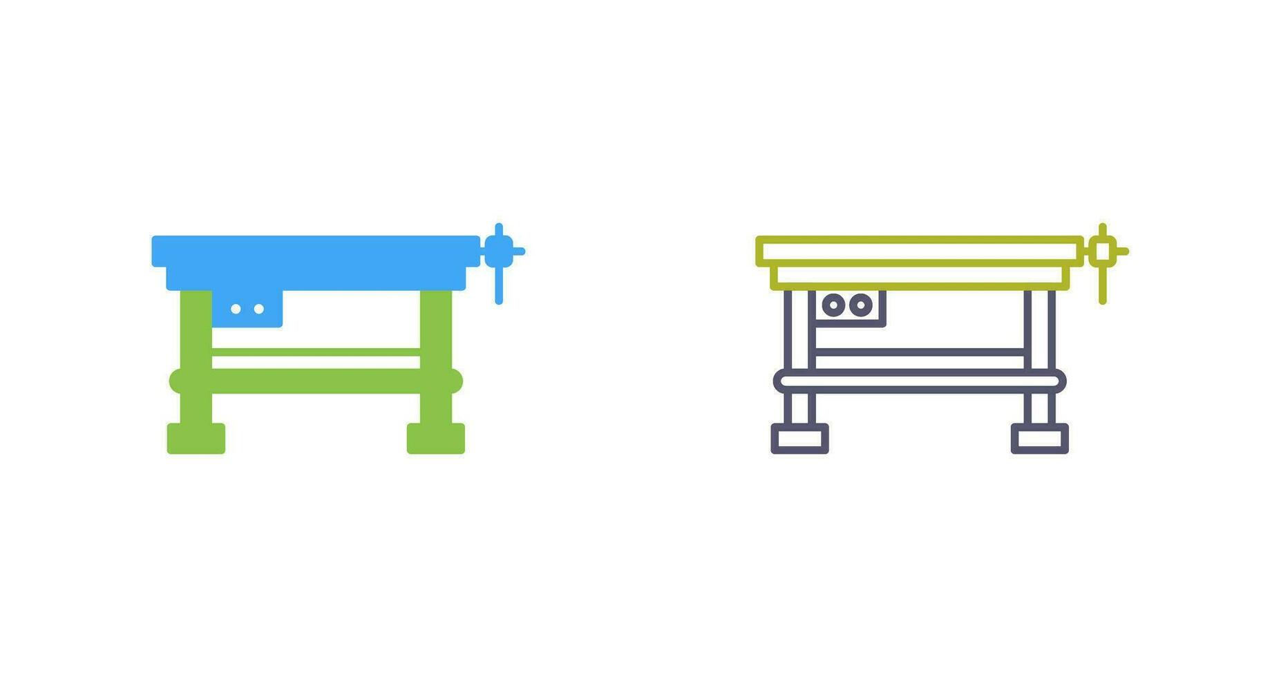 Work Bench Vector Icon