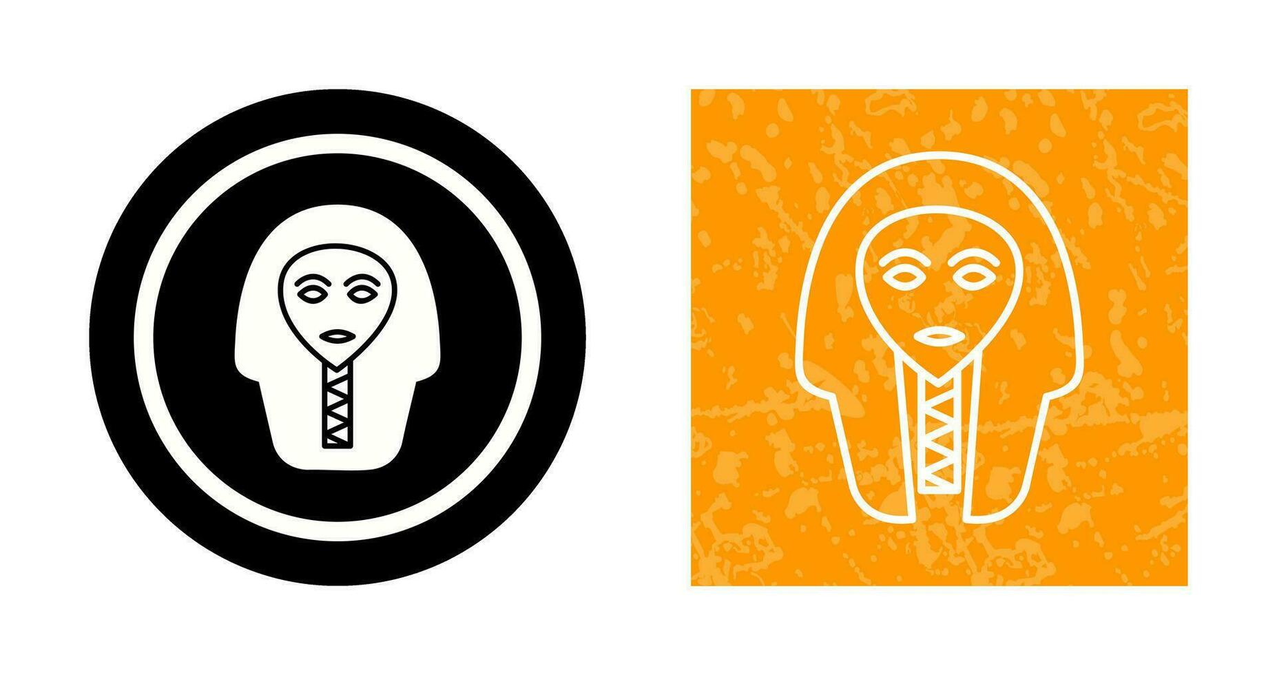 Egyptian Face Vector Icon