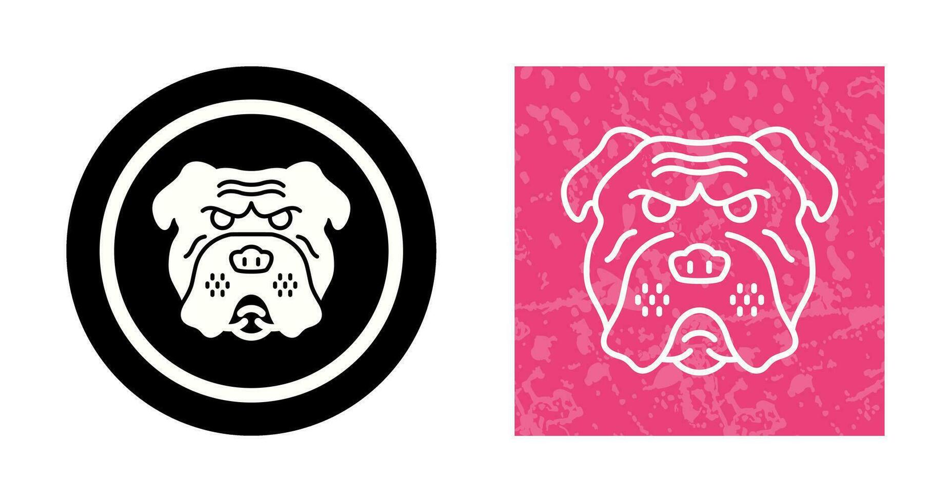 Bulldog Vector Icon