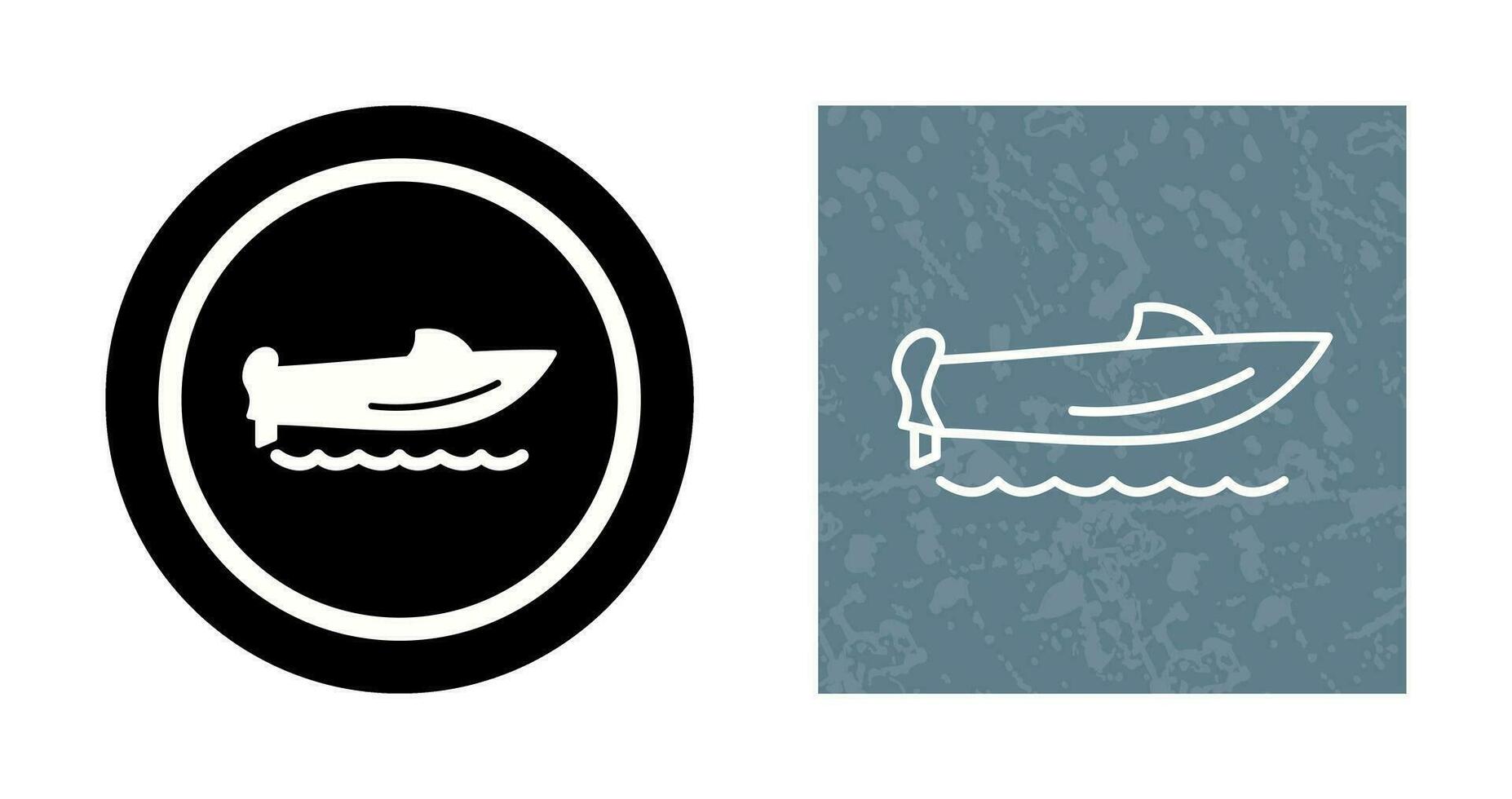 Speed Boat Vector Icon