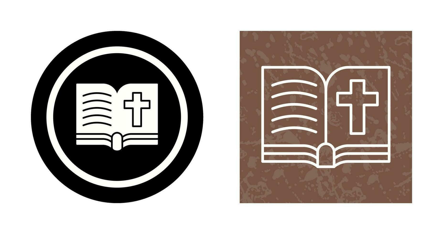 icono de vector de biblia