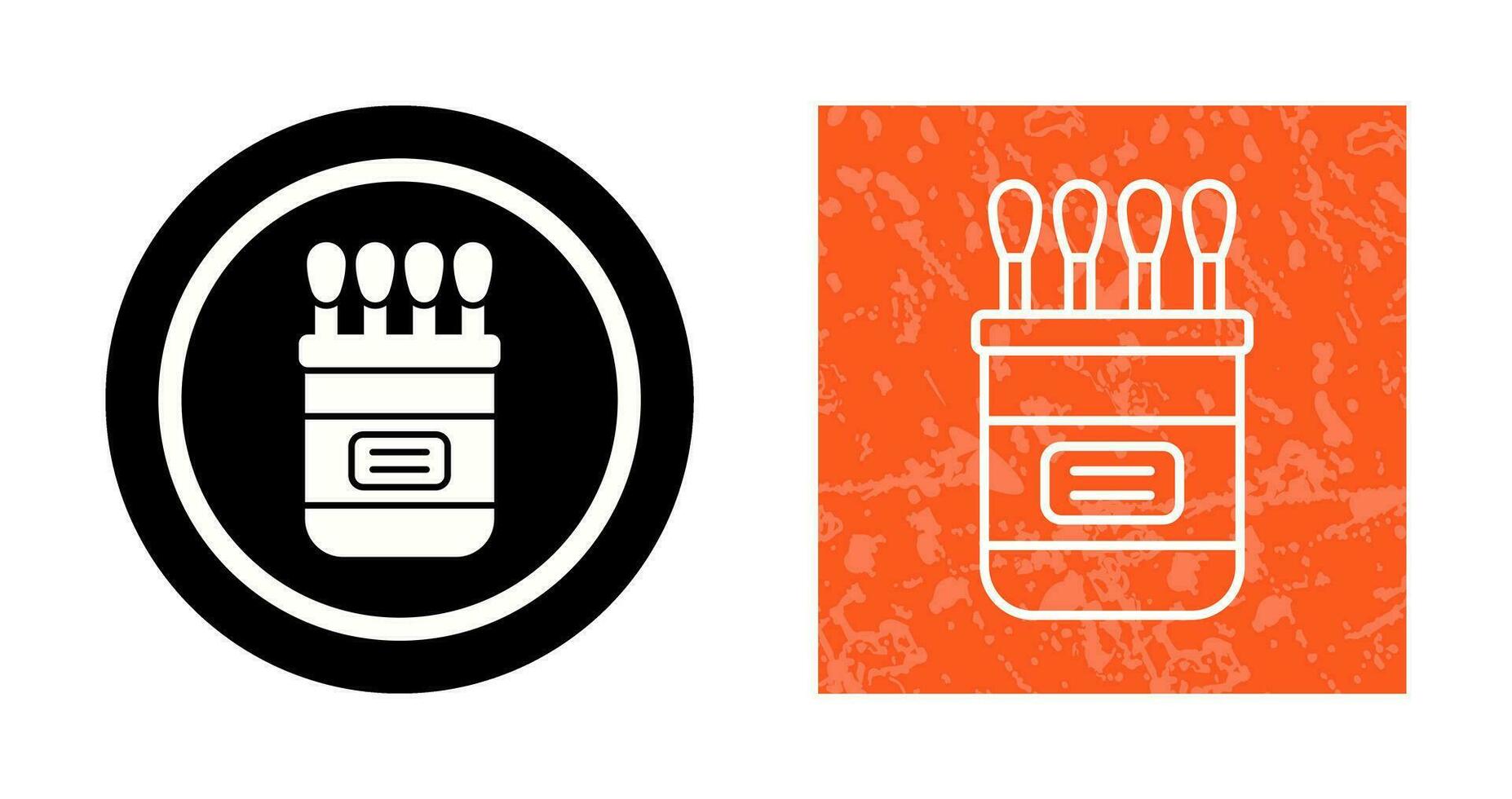 Cotton buds Vector Icon