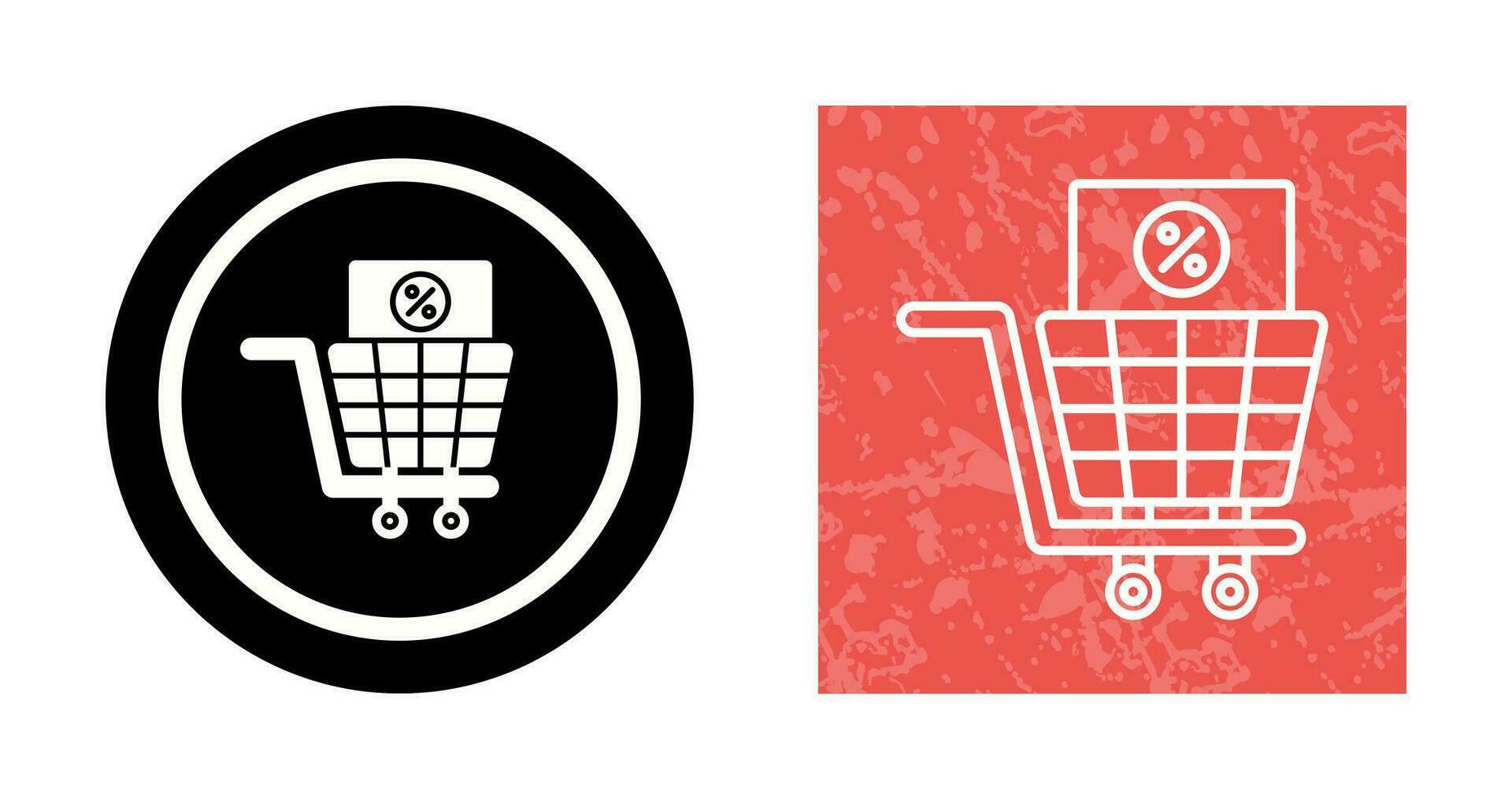 icono de vector de impuesto de compras