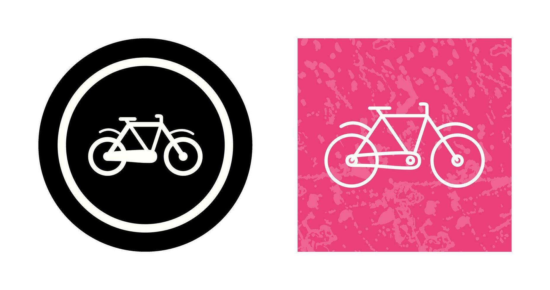 icono de vector de bicicleta