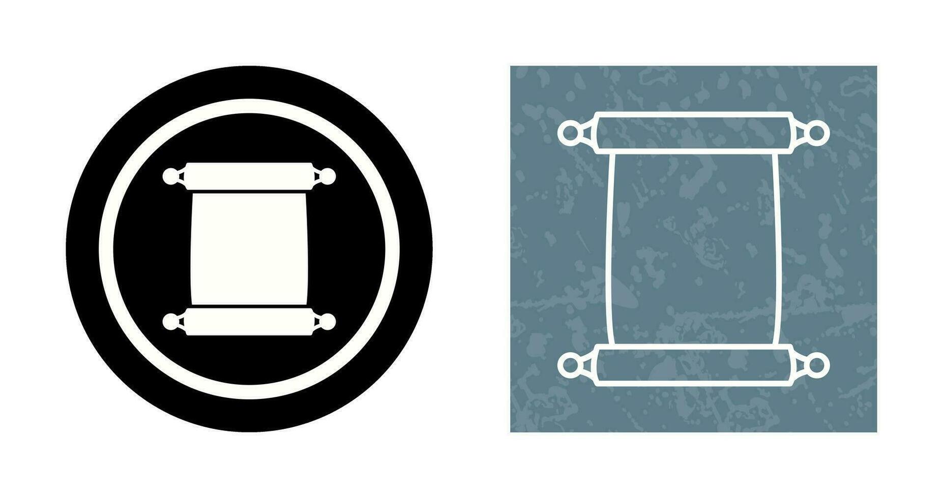 Scroll of Paper Vector Icon
