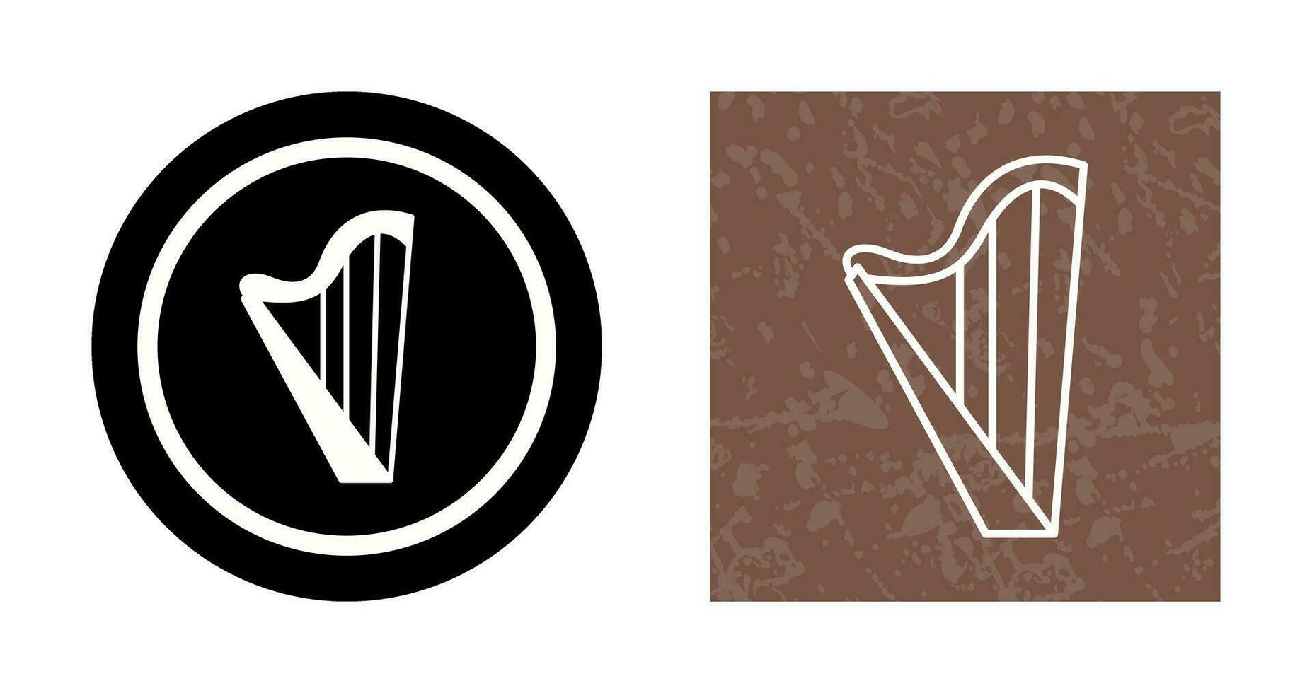 Harp Vector Icon