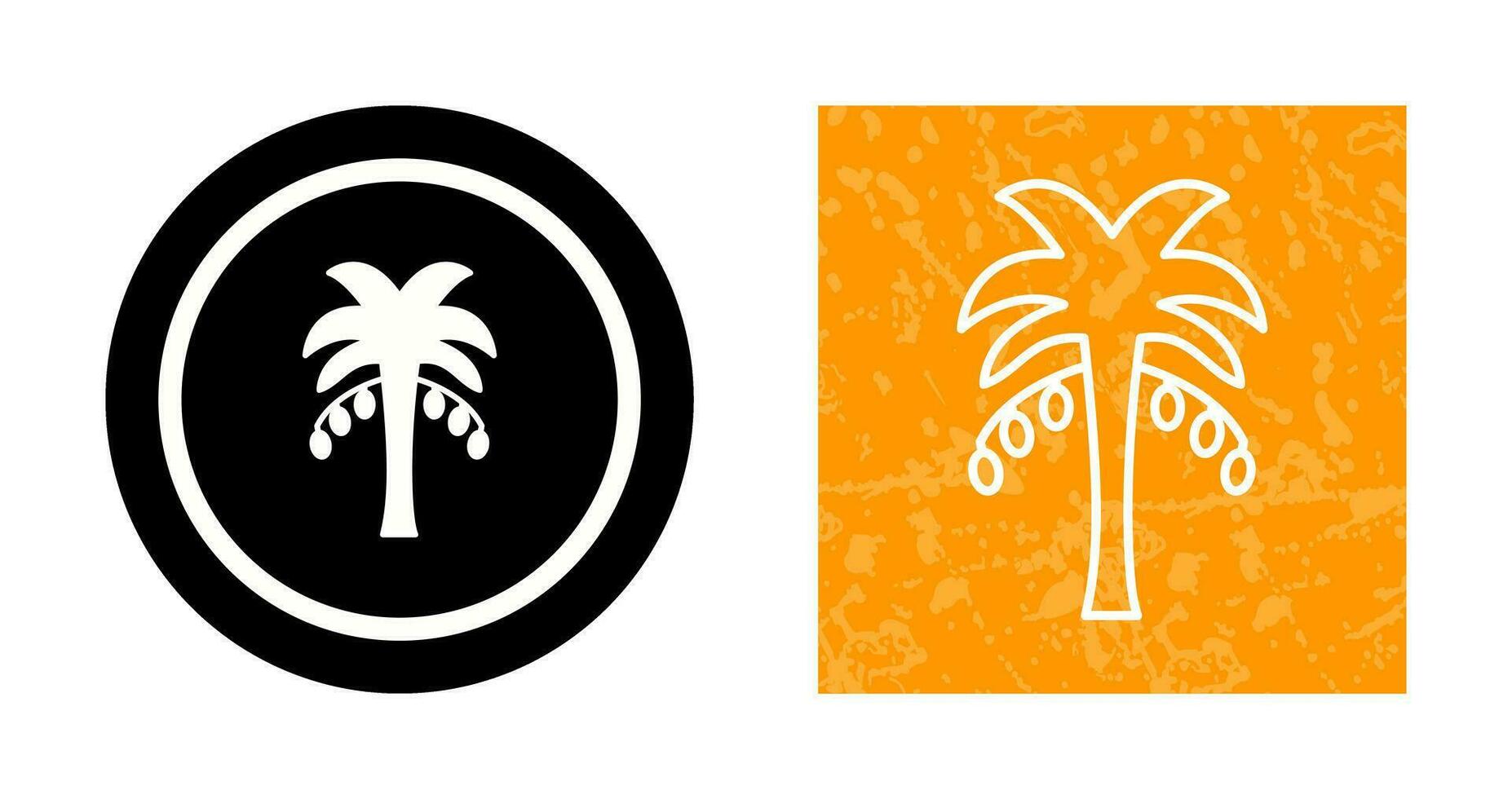 Coconut trees Vector Icon